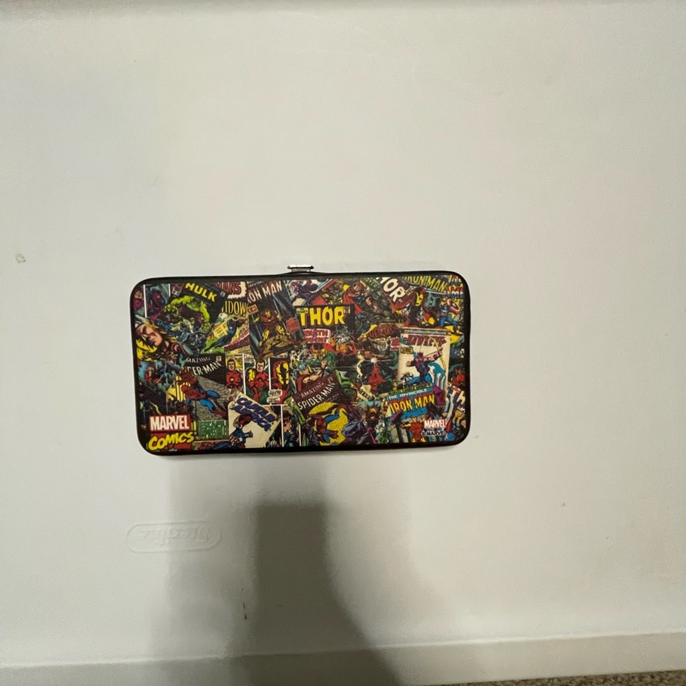 Marvel Multicolor Comic Book Wallet - Picture 8 of 8